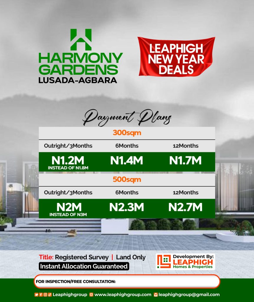Harmony Gardens Agbara