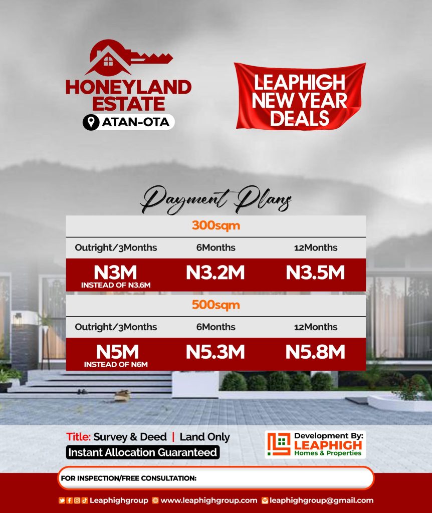 Honeyland Estate Agbara
